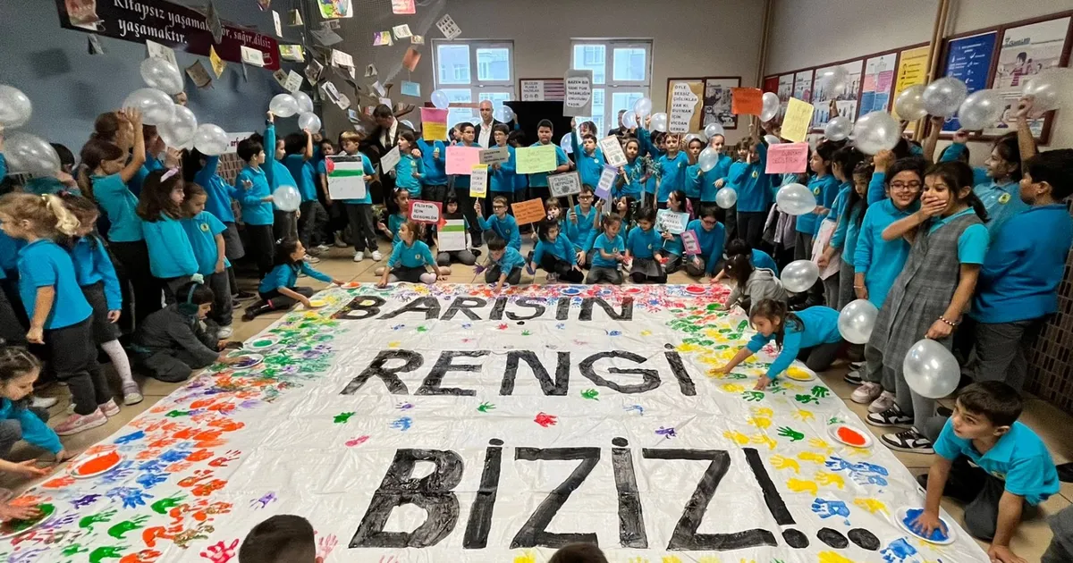 edirne kesandaki okullarda filistine destek etkinlikleri FaJlJ66h