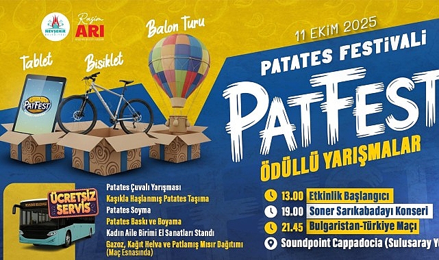 patatesin kalbi nevsehirde patates festivali SykgOCqa