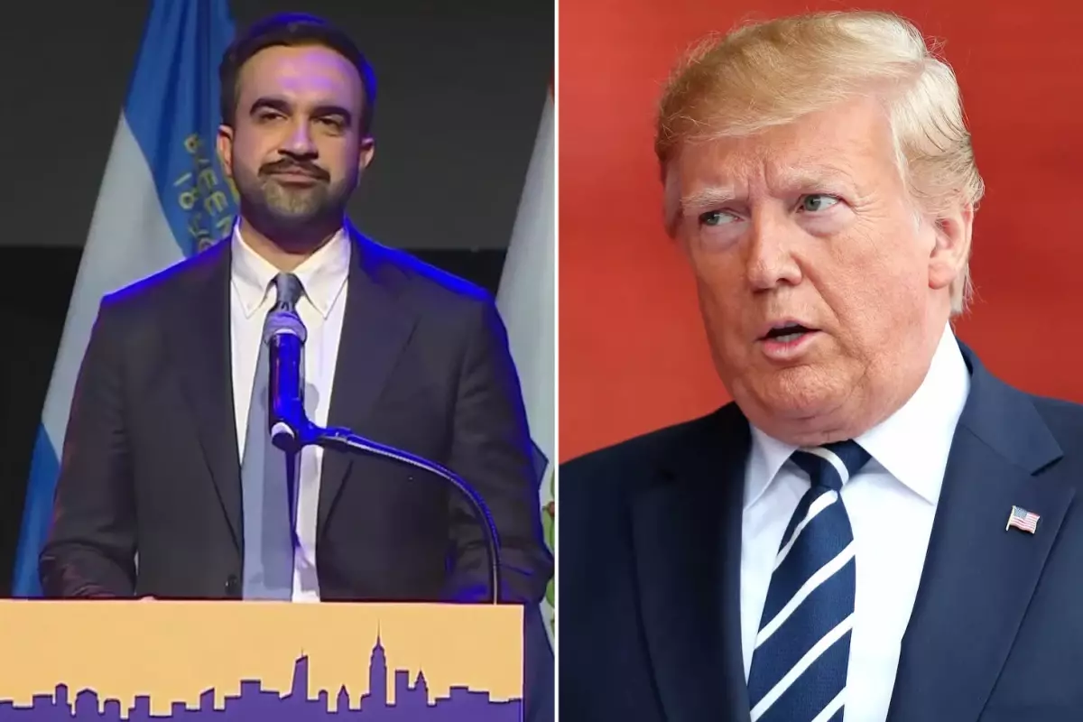 secimi kazanan zohran mamdani trump beni izledigini biliyorum sesi ac XU29A5VN.jpg