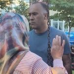 Parkta tansiyon bir anda yukseldi tartismaya esler de dahil olunca yumruklar konustu uc7415Cz